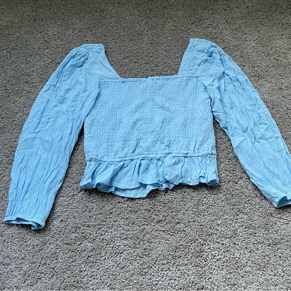 Sim & Sam blue longsleeve size medium - Picture 6 of 7